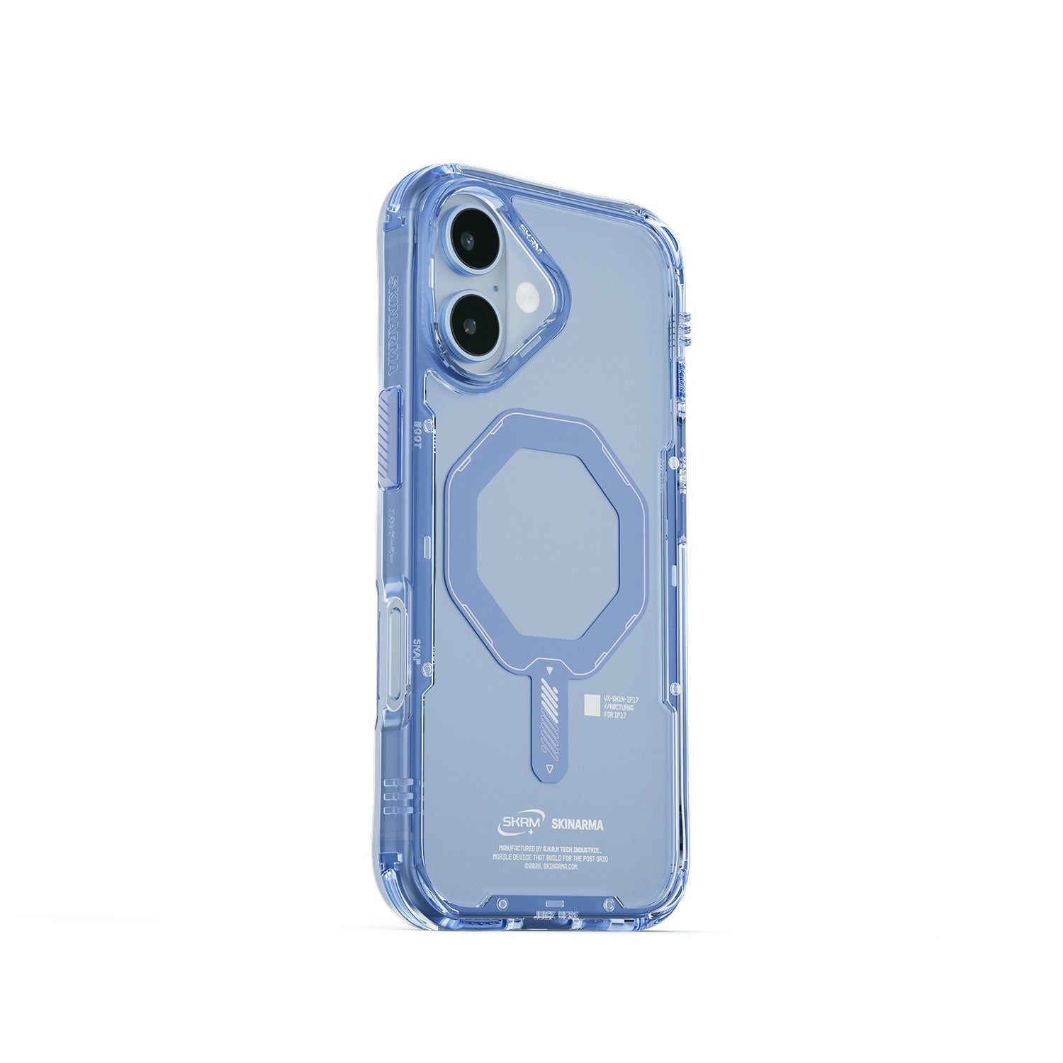 SkinArma Saido MagSafe Case for iPhone 17 | Sky Blue SkinArma Saido MagSafe Case for iPhone 17 | Sky Blue